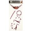 CARNIVAL TOYS Cartella Tatuaggi Viso in diverse fantasie