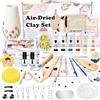 Herenear Kit Ceramica Fai da Te per Principianti, Set Argilla Senza Cottura, Set per Argilla Essiccata all'Aria (Kit Ceramica)