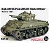 Dragon Armor 1:72 63149 M4A3 HVSS Flamethrower Tank, US Army, Korea, 1951