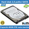 Western Digital Seagate Maxtor Samsung F Hard disk 2,5" SATA 2TB 1TB 500GB 250GB 160GB WD Seagate HDD PlayStation Xbox
