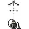 Silvercrest SDGS 1630 B1 Stiratore Verticale a Vapore 1630W Serbatoio 2,5L Nero