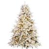 Bizzotto Albero di Natale Ritter Innevato H 240 cm con 4711 Rami e 7800 LED