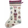 Bizzotto Calza Natalizia Soldier 48x30 cm Calza della Befana Decorativa