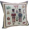 Bizzotto Fodera Cuscino Soldier 45x45 cm Copricuscino Decorativo Natalizio