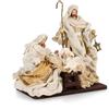 Bizzotto Sacra Famiglia Divine con Stand H 28 cm - Decorazione Natalizia