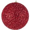 Bizzotto Sfera Angelica Rossa D 150 Mm per Albero di Natale