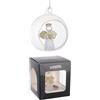 Bizzotto Sfera Aperta Natale Vetro My A Angelo Cuore D 8 Cm