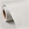 FunStick Carta da Parati Adesiva Muro Bianco Beige Neutro Strutturata Adesivi Murali Camera da Letto Soggiorno Carta Adesiva per Mobili Bianca e Beige Rivestimento Parete Bagno Effetto Tessuto 40CMx2M