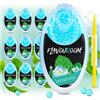 Flavouroom Set di 1000 capsule al mentolo Premium Filtro capsula di aroma al