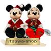 Disney 2024 Topolino Minnie Mouse Peluche Natale Babbo Natale Giocattolo Set ...