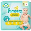 Pampers premium protection No.1 (2-5kg) 36 pannolini