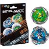 Cartemagic Beyblade X Circle Ghost 4-60LR & Hack Viking 4-55O Dual Pack