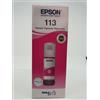 Epson C13T06B340, EPSON 113 - Magenta - 70 ml. - 6.000 pag. - FLACONE INCHIOSTRO ORIGINALE EPSON per EcoTank ET 5800, EcoTank ET 5800 Series, EcoTank ET 5850, EcoTank ET 5880, EcoTank ET 16600, EcoTank ET 16650, EcoTank L 15150, EcoTank Pro ET 5800, …