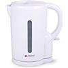 ALPINA Bollitore Senza Fili in Plastica 1.7L 2200W Bianco per Acqua Zuppa Salvaspazio