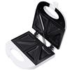 ADLER Piastra Elettrica Acciaio Antiaderente 750W Bistecchiera Toast e Sandwich Adler