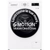 LG F4NX1009NWK LAVATRICE CARICA FRONTALE 9KG 1400G INVERTER VAPORE WIFI OBLO NERO