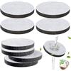 Pawsautomotively 8 filtri per Brita Fill & Go, carbone attivo + tessuto non tessuto, diametro 5,5 cm, cartuccia di ricambio