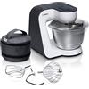 Bosch MUM5 Impastatrice Planetaria Robot Da Cucina Multifunzione, 900 W, 7 Velocità, Grigio