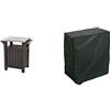 Keter BBQ Tavolino & Rayen AA236 copertura barbecue rettangolare PEVA nero 90 x 65 x 90 cm