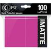 Ultra Pro Eclipse Matte Standard Card Sleeves: Hot Pink (100)