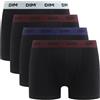 Dim Mix And Colors in Cotone Elasticizzato X4 Costume da Bagno Uomo (Pacco da 4)