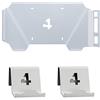 4mount Wall Mount Supporti da parete per Playstation 4 Pro Bundle Bianca