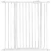 Safetots Cancelletto di Sicurezza Extra Alto in Metallo con Chiusura a Pressione, 94,3cm - 101,9cm, Bianco, 104cm di Altezza, Cancelletto per Scale Extra Alto, Cancelletto per Bambini Alto