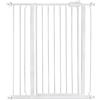 Safetots Cancelletto di Sicurezza Extra Alto in Metallo con Chiusura a Pressione, 87,9cm - 95,5cm, Bianco, 104cm di Altezza, Cancelletto per Scale Extra Alto, Cancelletto per Bambini Alto