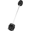 SQNYDH Anticaduta Tamponi Protezione Perno Ruota Forcella Anteriore Posteriore Per Motocicletta Per YAMAHA MT-07 MT07 FZ-07 FZ07 MT FZ 07 2018-2024 Tampone Protezione Moto(Nero,Posteriore)