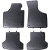IMJ-Global Tappetini Auto Gomma beeLine su Misura Compatibili con Audi A3 8P 2003-2013, Set Completo di Tappeti Auto per Migliorare Look e Sportività, Tappetino Premium in TPE Durevole