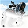 PSLER Visiera per Casco Moto Compatibile con HJC RPHA 11 (Pro/Carbon) e RPHA 70 (ST/Carbon), Ricambio per HJ-26 HJ-26ST, Antigraffio Protezione UV, Predisposizione Pinlock(Trasparente)