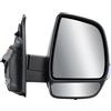 KINGVANS Specchietto retrovisore esterno destro per Fiat Doblo 2010-2023 | retro testurizzato,per Opel Combo 2010-2019,Regolabile elettricamente e riscaldabile,lato passeggero