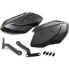Generico Paramani Per Manubrio Moto Per X-MAX XMAX 300 XMAX300 2023-2026, Protezione Antivento Per Parabrezza Paramano Manubrio(BLU)