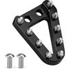 Tunejoy Punta del Pedale del Freno Posteriore per Moto Universale Pedale del Freno del Motociclette in Alluminio per Pit Bike Dirt Bike ATV Quad Go Kart Nero