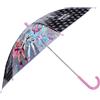 Vadobag Ombrello nero e trasparente | Monster High | Ombrello per bambini