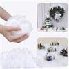 YITONGFU Neve Artificiale,Neve Finta,Spugna di Flocking,Decorazioni Invernali,Decorazioni per la Coperta di Neve per Le Feste，Decorazione dell'albero di Natale(1 Confezione da7 OZ)