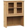 vidaXL Piano Comò VIGO 78x30x100 cm in Legno Massello di Pino