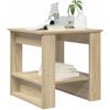 vidaXL Tavolino da salotto Rovere Sonoma 51 x 50 x 50 cm