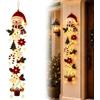 Generic Decorazione Natalizia per Porta, Fuoriporta Luminoso per l'Ingresso，B | Decorazione Verticale Luminosa per Ingresso, Finestra e Parete, Addobbo Natalizio da Appendere per un'Atmosfera Festiva