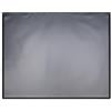 Q-Connect Tappetino da scrivania, per tutti i tipi di mouse, impermeabile, per ufficio, scuola, casa, PP, colore nero, con pellicola trasparente, 500 x 630 mm