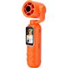 Denash Ventilatore con Fotocamera 2 in 1, Obiettivo Rotante 180° (ORANGE) | Ventola Fotocamera Portatile con Display da 1,47 Pollici, Zoom Digitale 16x, Batteria da 2000mAh, 5 Velocità per