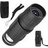 Generic Monocolo Visione Notturna Cannocchiale da Viaggio 7X18 con Doppio Zoom | Monocolo Ad Alta Per Birdwatching, Osservazione Degli , Viaggi, Caccia, Campeggio, Escursioni