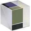 INTCHE Prisma cubico divisore del fascio ottico in vetro K9 da 20 × 20 × 20 mm Rapporto di divisione 50:50 Rivestimento antiriflesso for esperimenti ottici