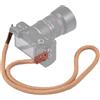 Ausla Cinghia della Fotocamera Universale, Cinghia del Collo della Fotocamera con Corda da Arrampicata in Nylon da 100 Cm, Adatta per le Fotocamere Specchio Digitale DSLR DSLR, (BROWN)