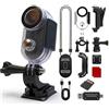 Yehtreh 2.7K Mini Body Cam-Impermeabile fino a 10M,Ink | Action Cam Moto con SD 32GB, 35g-Bodycam Custodia Impermeabile 10m Inclusa per Sport Subacquei, Ciclismo e Vlogging.
