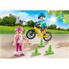 PLAYMOBIL Bambini con pattini e BMX, 70061