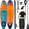 AQUALUST 12.0 iSUP Board Stand Up Paddle Surfboard Set completo gonfiabile 365cm - Contenuto: set di tavole+ pagaia kayak+sedile