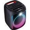 Selius Altoparlante Bluetooth portatile, nero - Potenza 60W RMS - Batteria ricaricabile