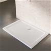 Parama Piatto doccia 80x120 effetto pietra bianco in acrilico altezza slim | Petra