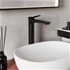 Parama Miscelatore lavabo alto senza scarico nero opaco | Anne